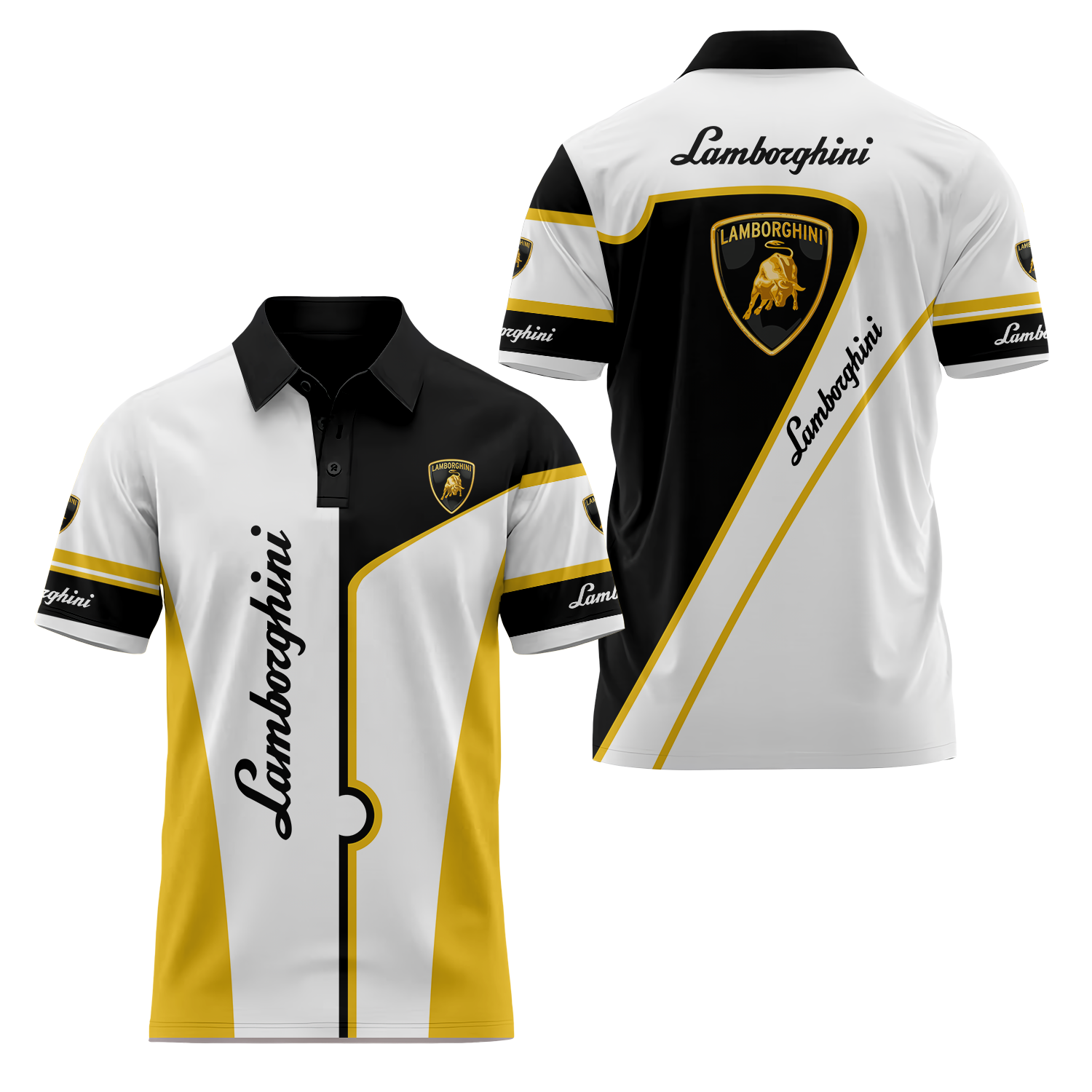 Lamborghini Short Sleeve Polo USPL717
