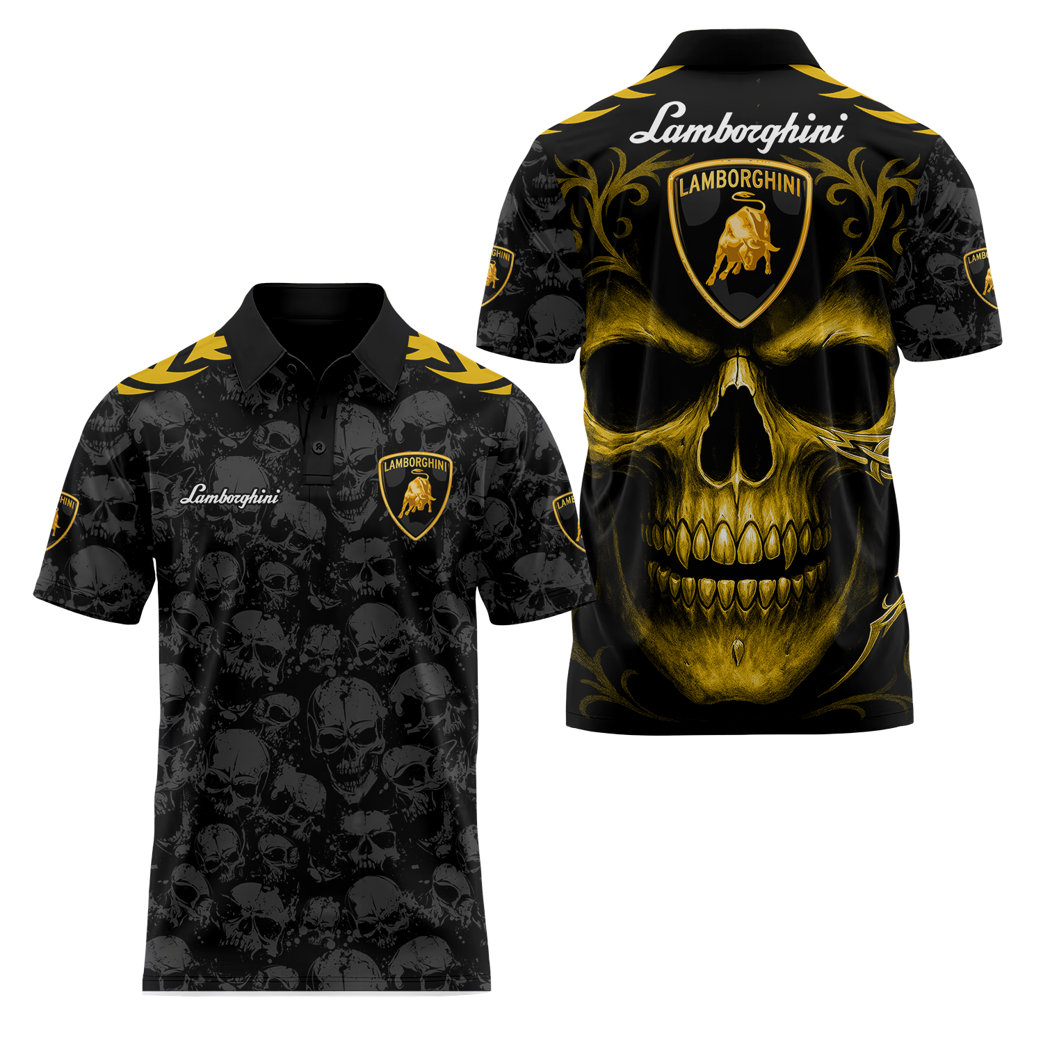 Lamborghini Short Sleeve Polo USPL719
