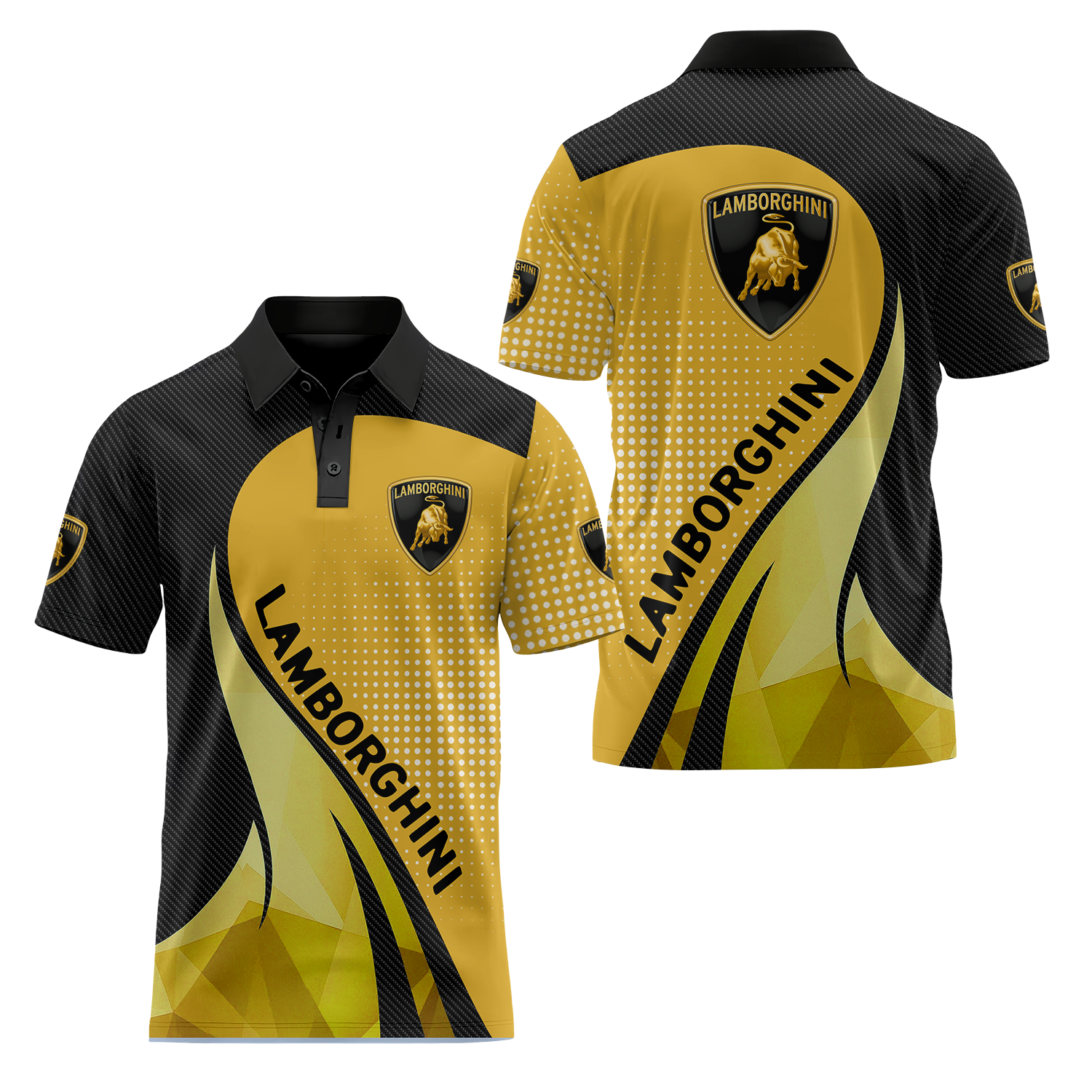 Lamborghini Short Sleeve Polo USPL684