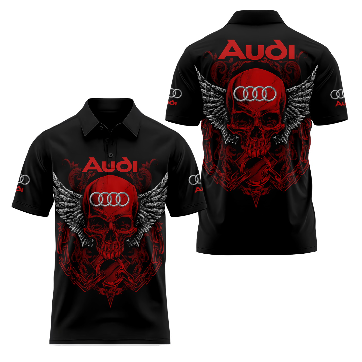 Audi Short Sleeve Polo USPL776