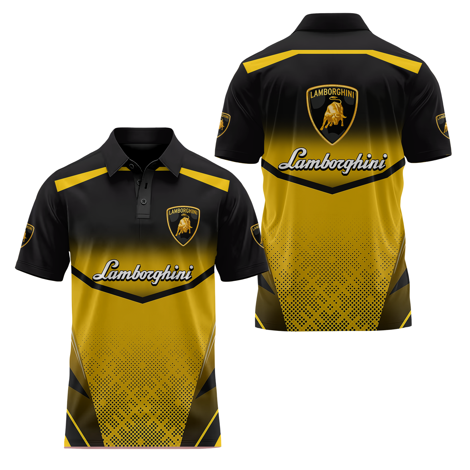 Lamborghini Short Sleeve Polo USPL711