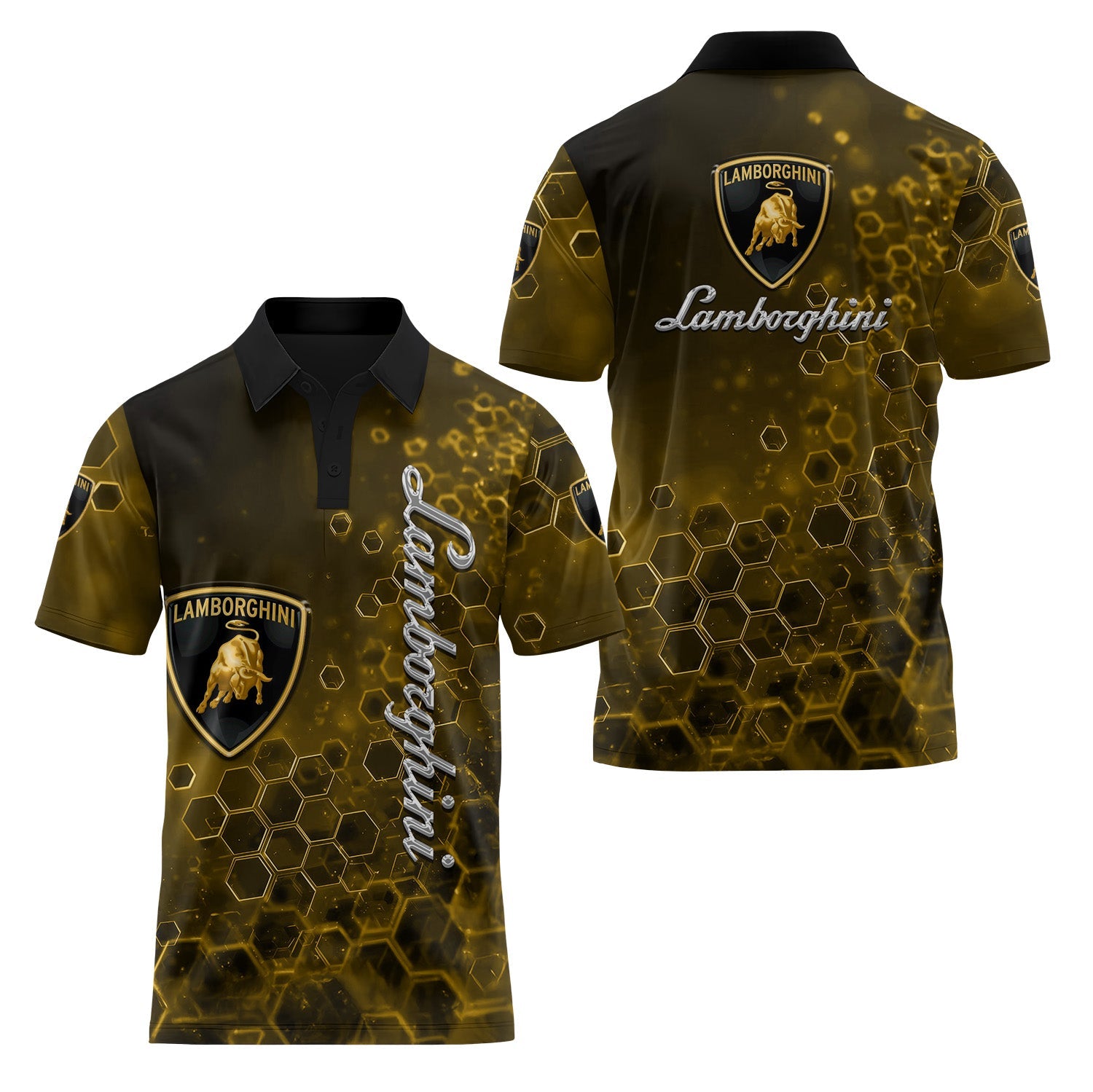 Lamborghini Short Sleeve Polo USPL708