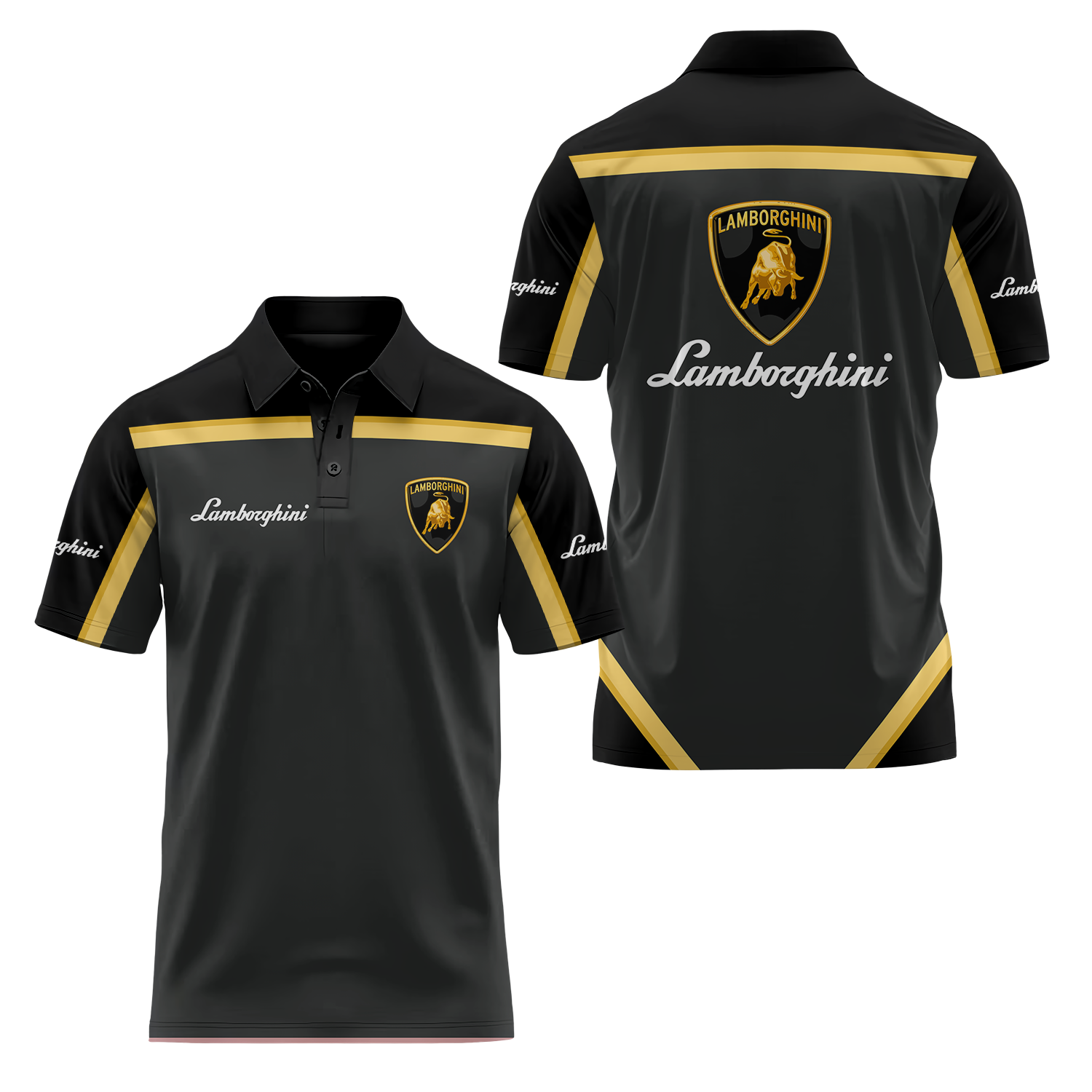 Lamborghini Short Sleeve Polo USPL687