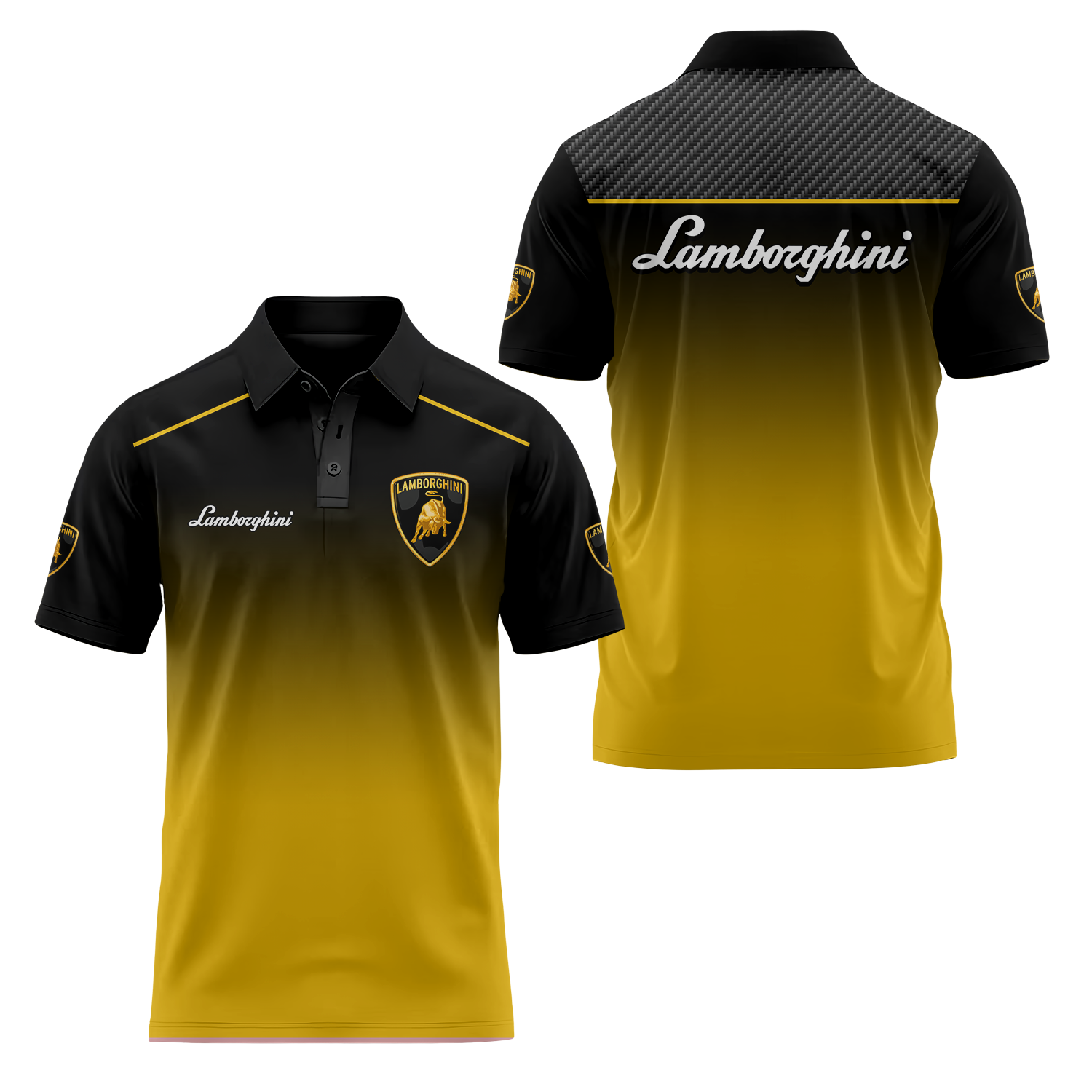 Lamborghini Short Sleeve Polo USPL716