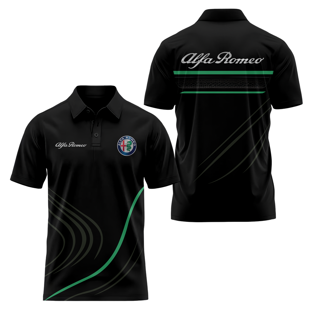 Alfa Romeo Short Sleeve Polo USPL651