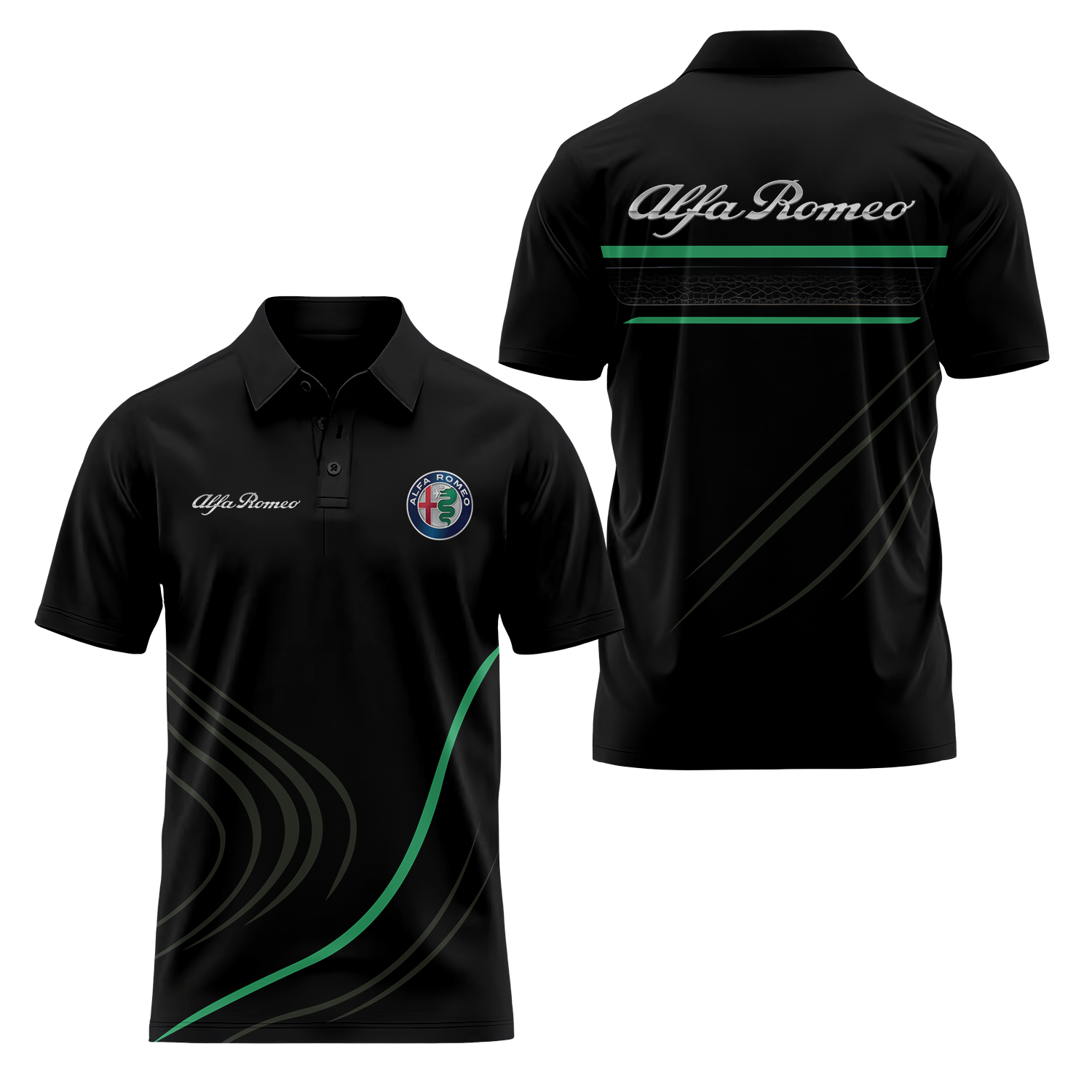 Alfa Romeo Short Sleeve Polo USPL651