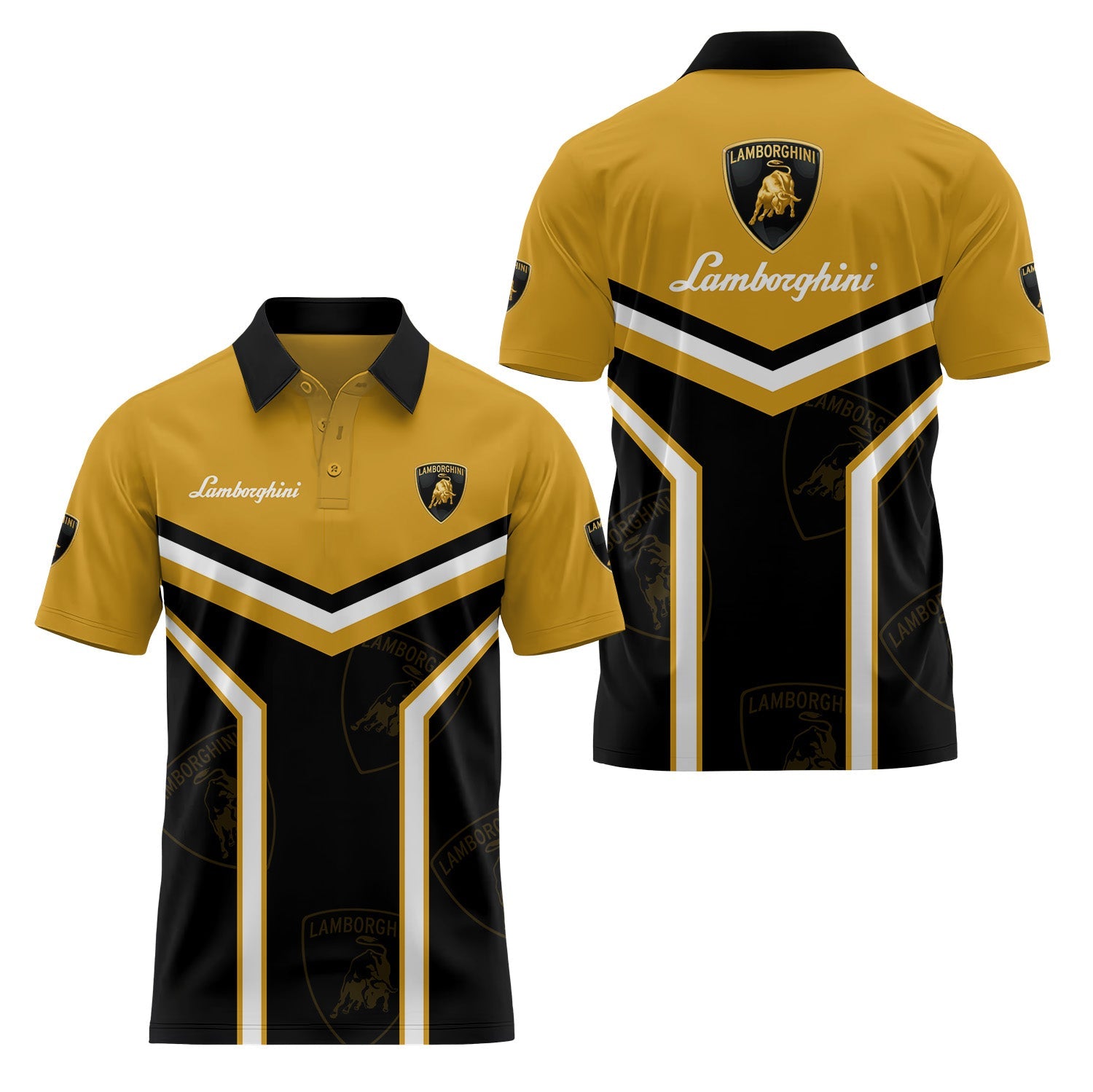 Lamborghini Short Sleeve Polo USPL706