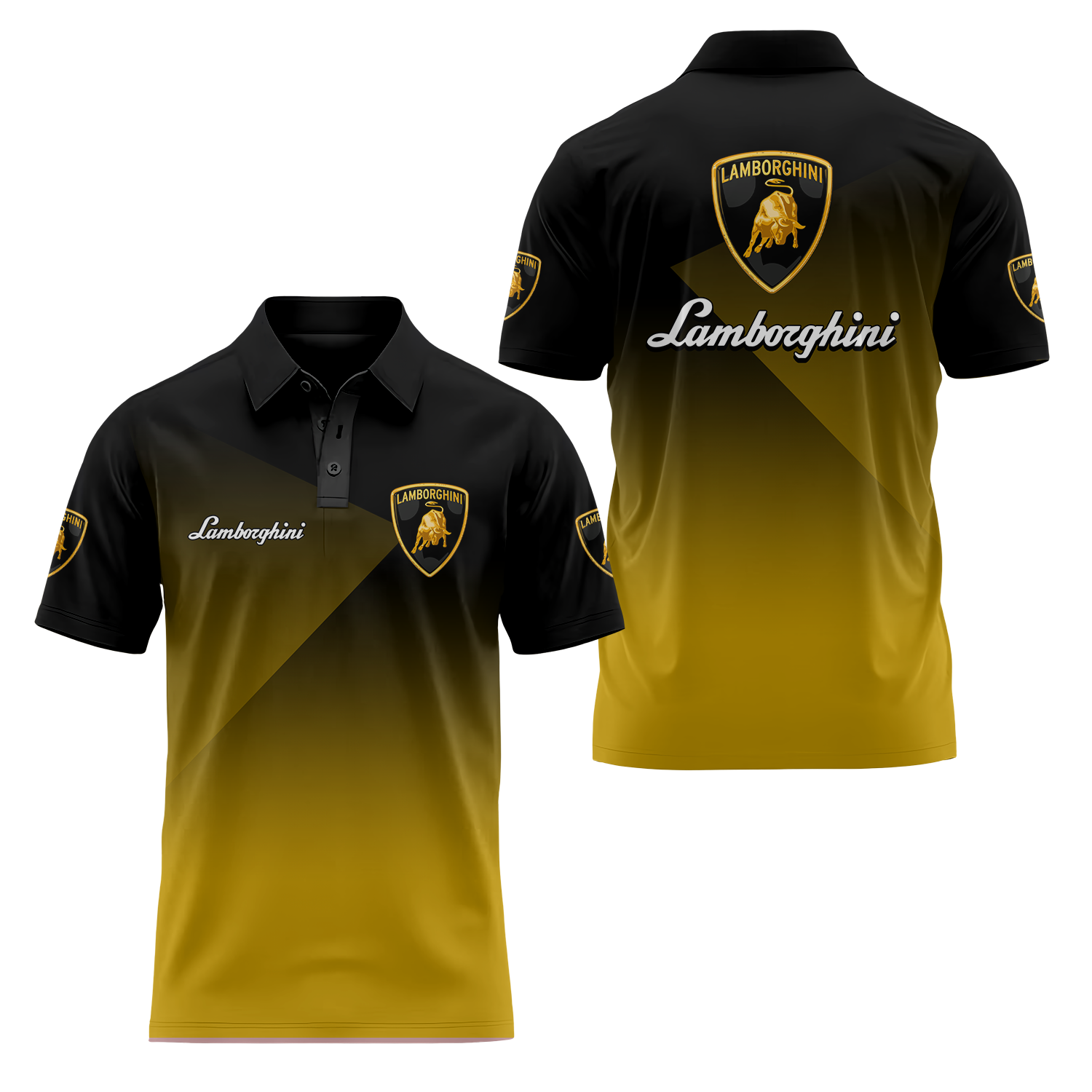 Lamborghini Short Sleeve Polo USPL714
