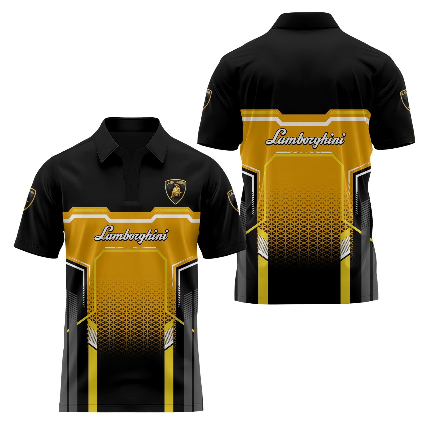 Lamborghini Short Sleeve Polo USPL705