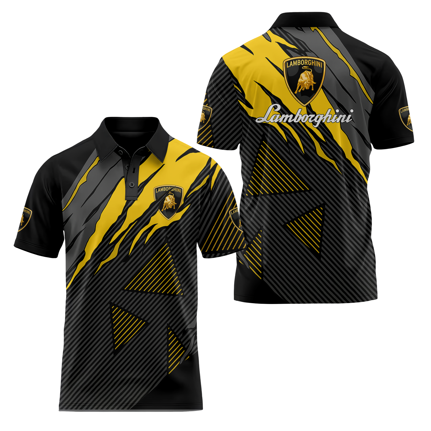 Lamborghini Short Sleeve Polo USPL707