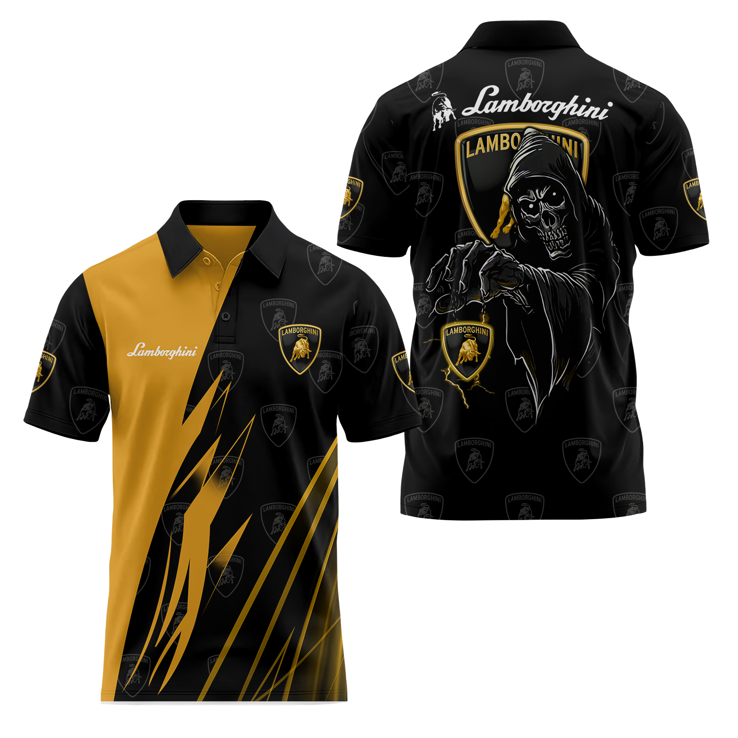 Lamborghini Short Sleeve Polo USPL699