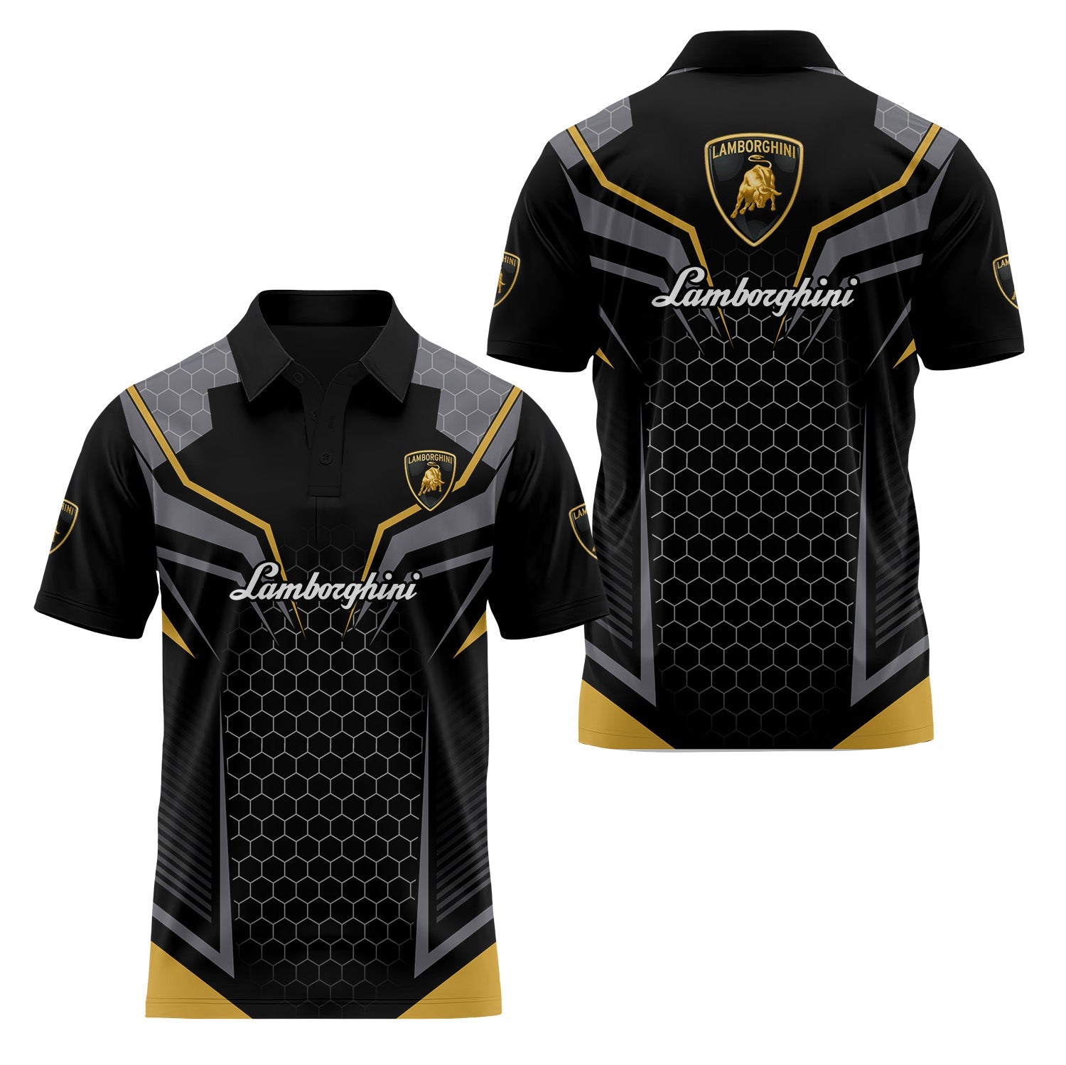 Lamborghini Short Sleeve Polo USPL709