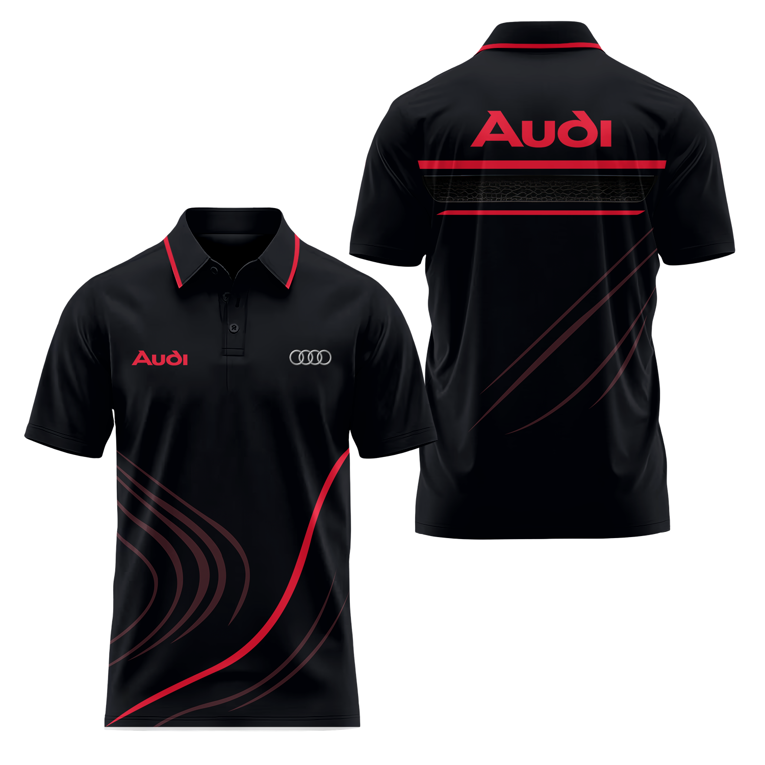 Audi Short Sleeve Polo USPL800