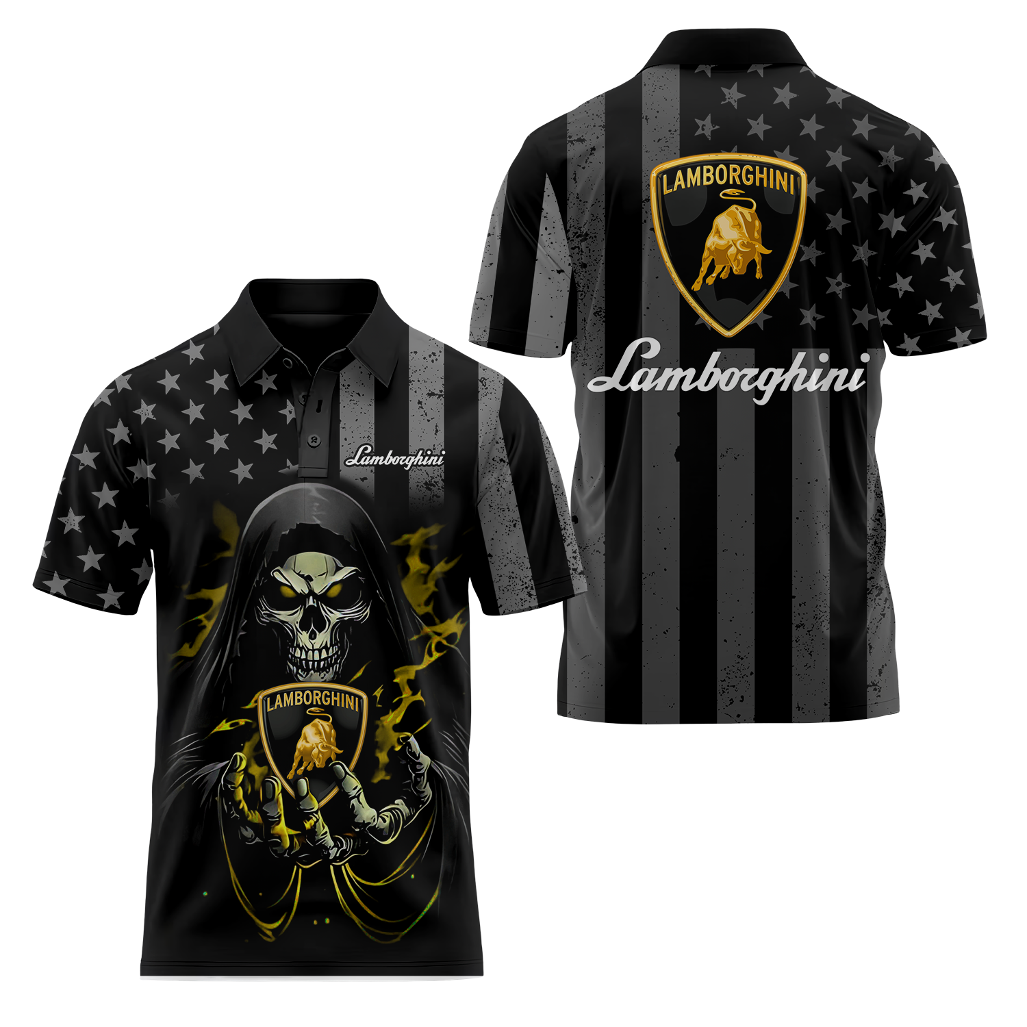 Lamborghini Short Sleeve Polo USPL700