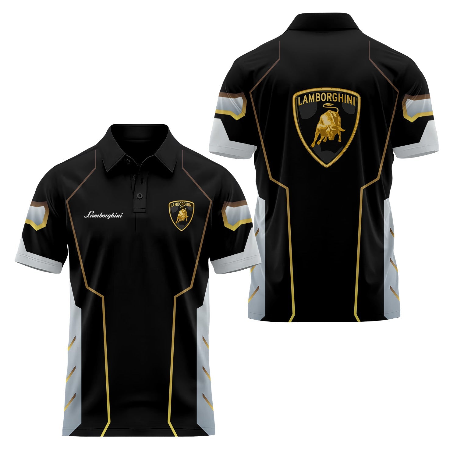 Lamborghini Short Sleeve Polo USPL696