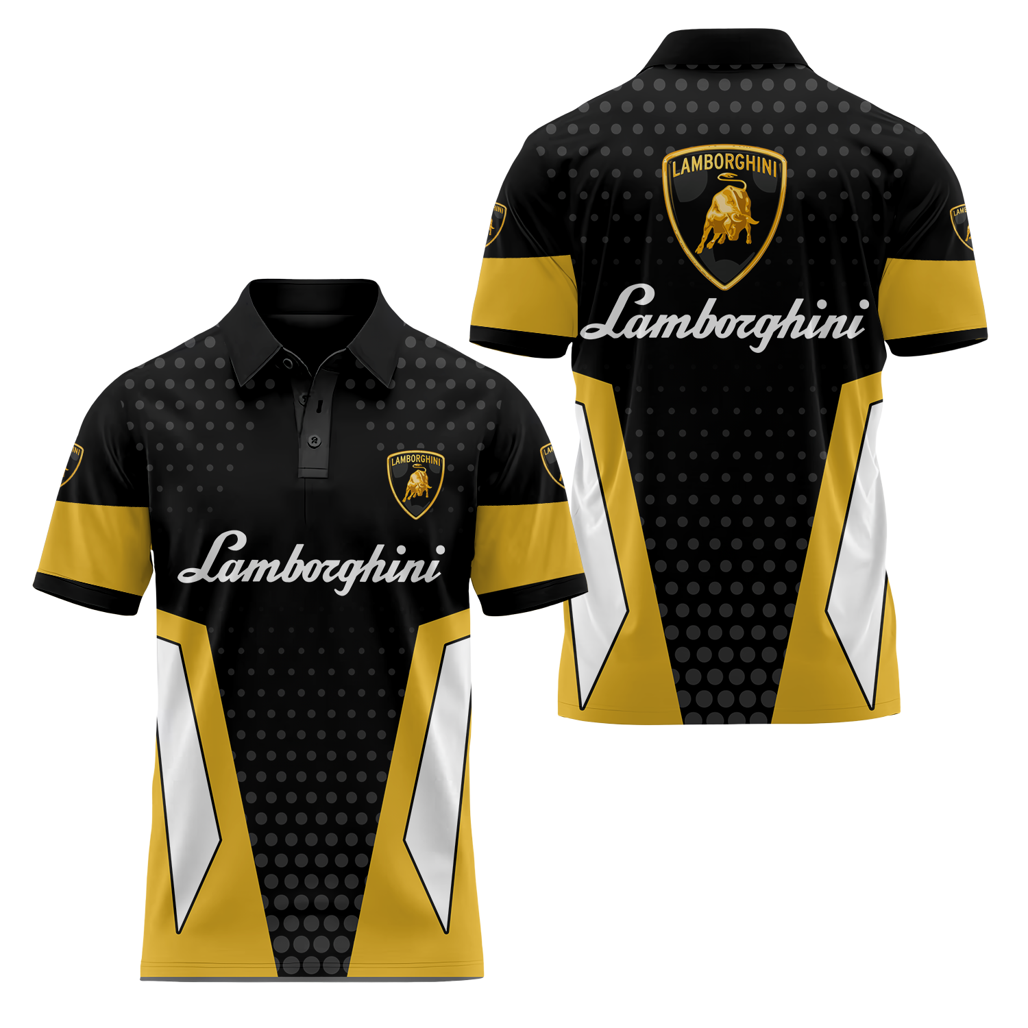 Lamborghini Short Sleeve Polo USPL704
