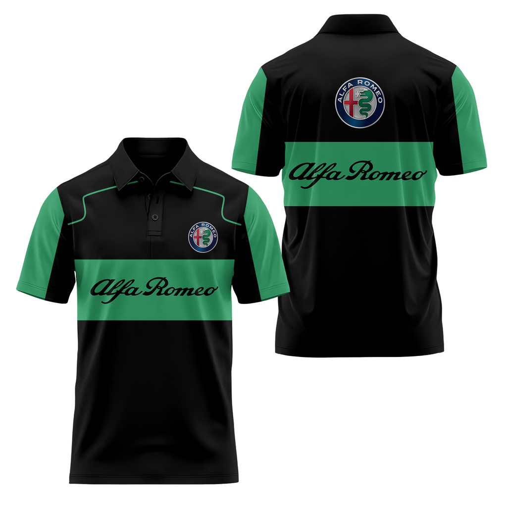 Alfa Romeo Short Sleeve Polo USPL646