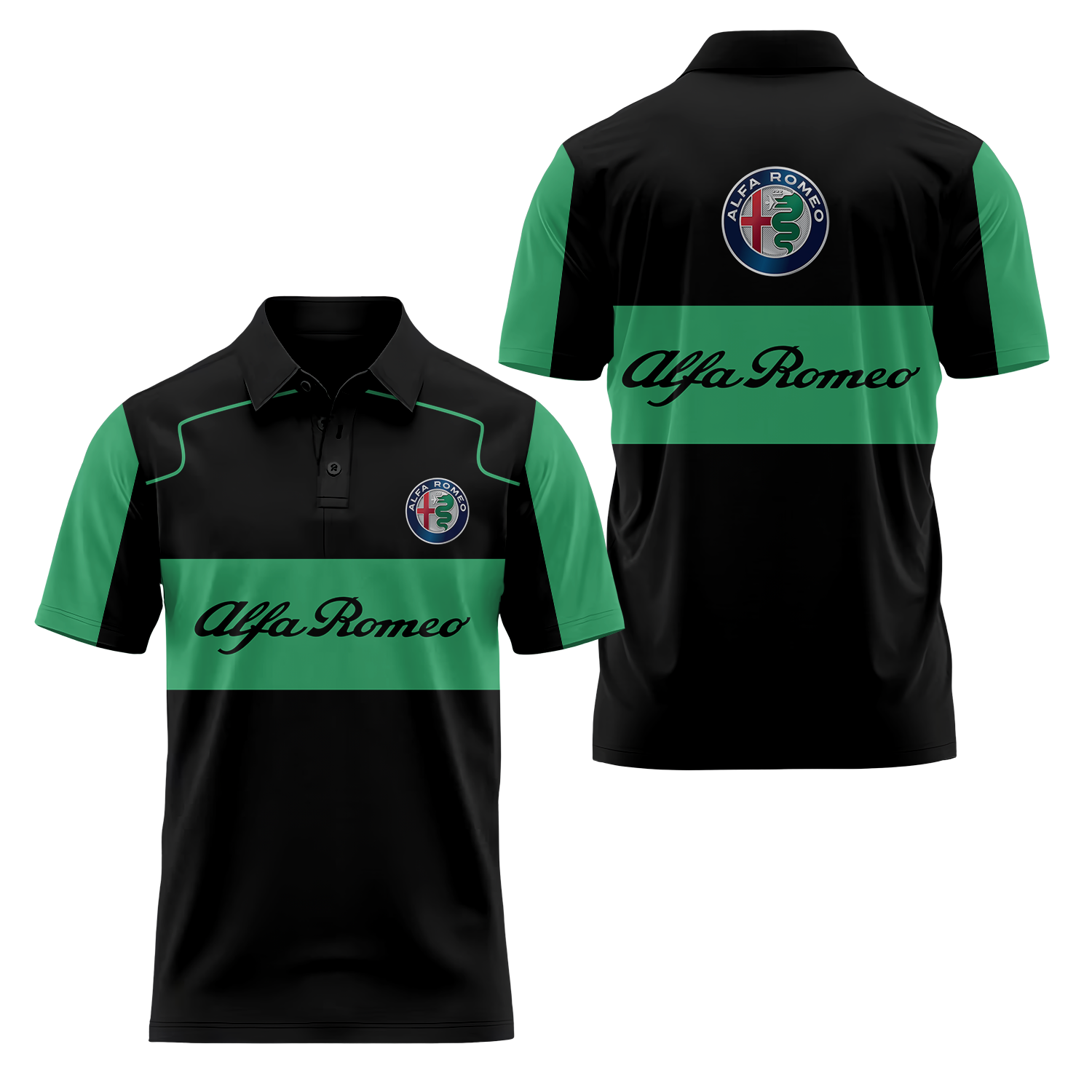 Alfa Romeo Short Sleeve Polo USPL646