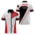 Audi Short Sleeve Polo USPL795