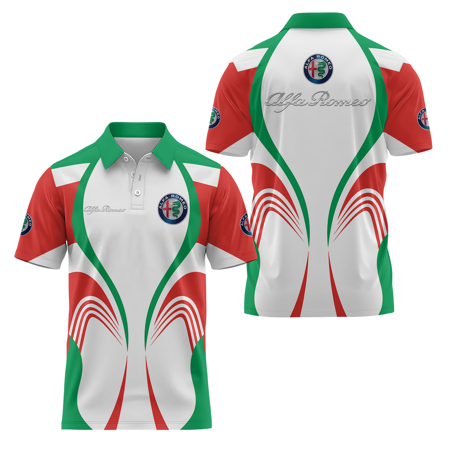 Alfa Romeo Short Sleeve Polo USPL640