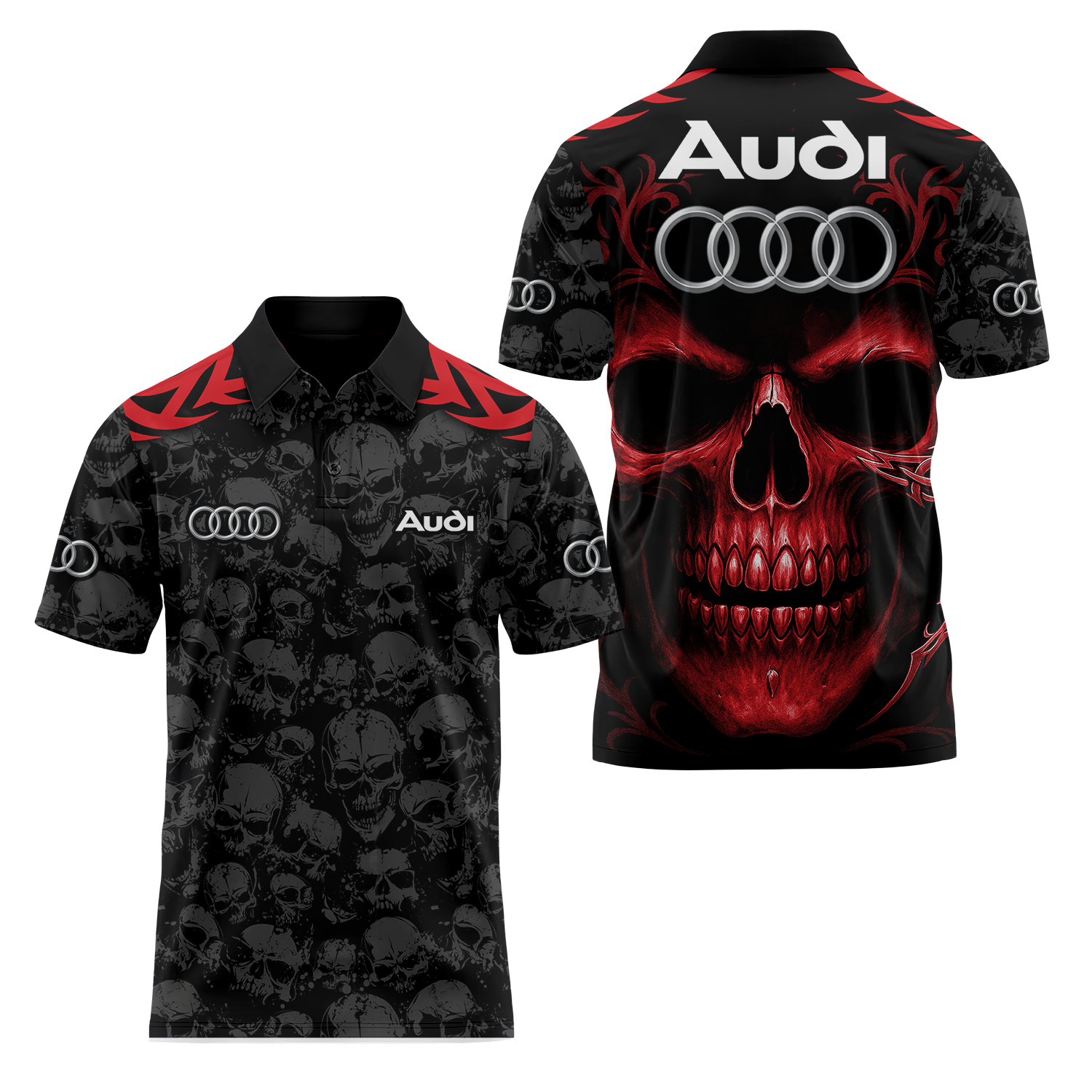 Audi Short Sleeve Polo USPL792