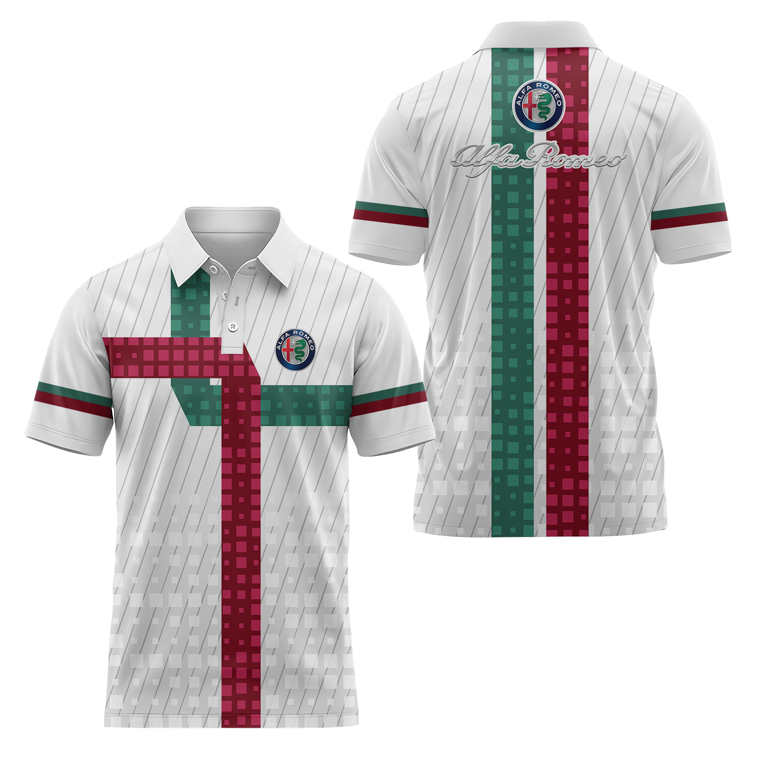 Alfa Romeo Short Sleeve Polo USPL639