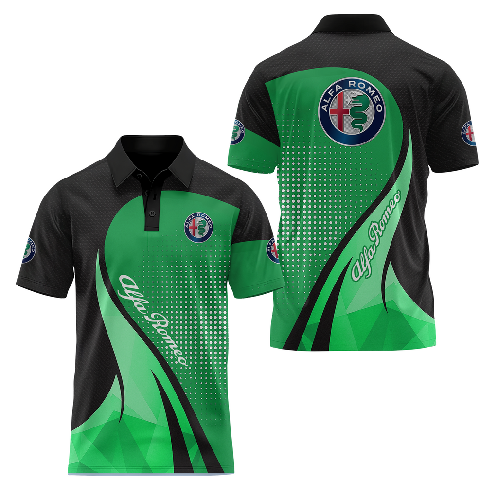 Alfa Romeo Short Sleeve Polo USPL624