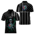 Alfa Romeo Short Sleeve Polo USPL616