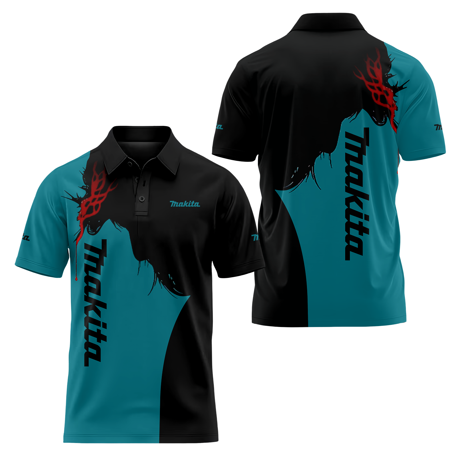 Makita Short Sleeve Polo USPL1388