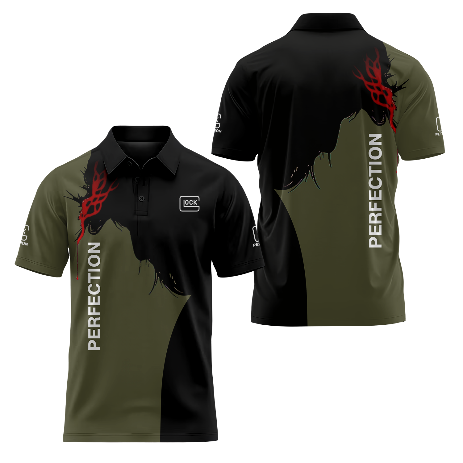 Glock Short Sleeve Polo USPL2266