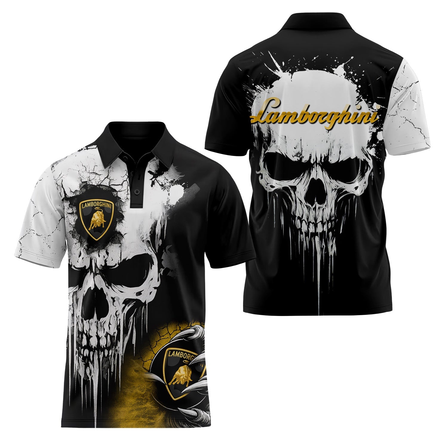 Lamborghini Short Sleeve Polo USPL702