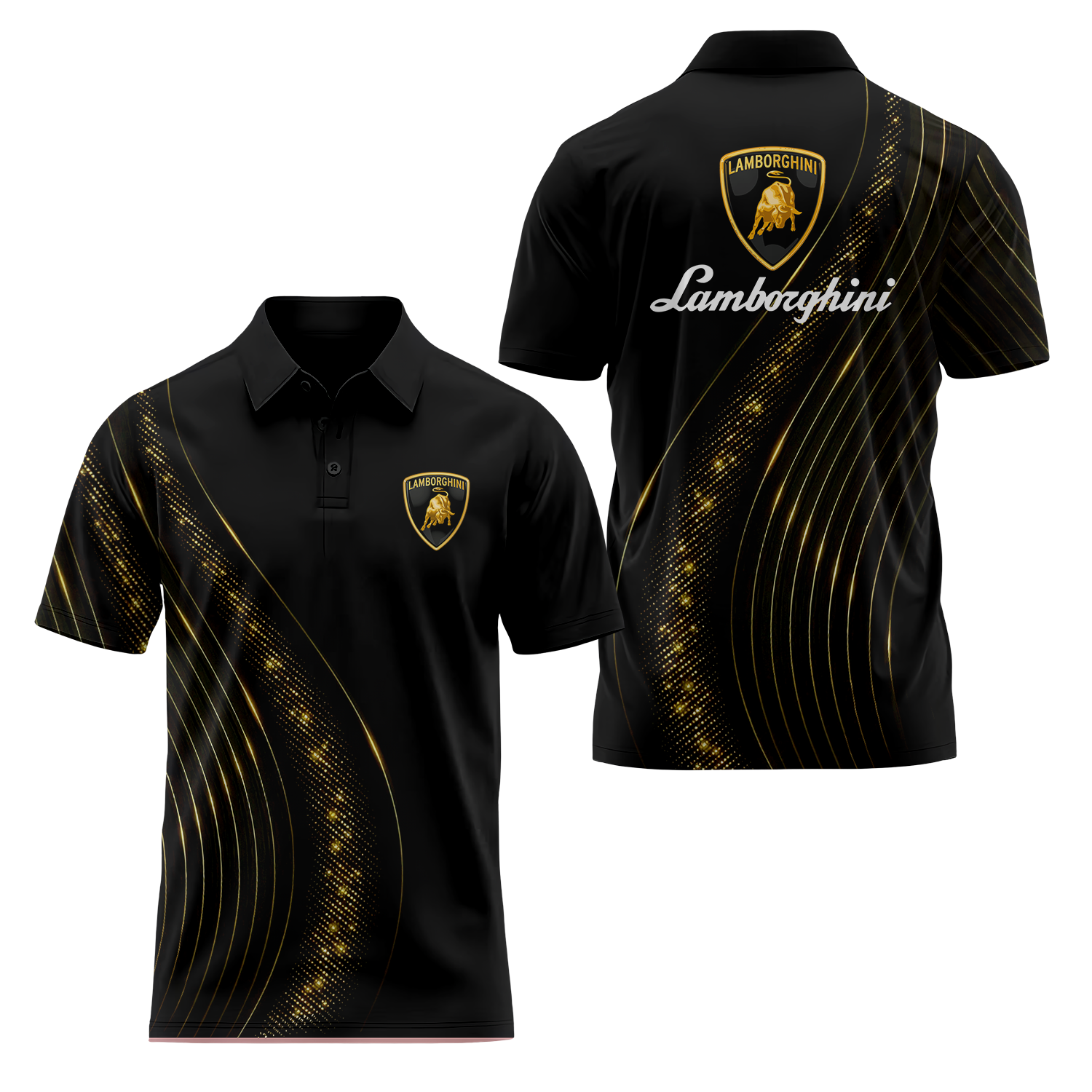 Lamborghini Short Sleeve Polo USPL698