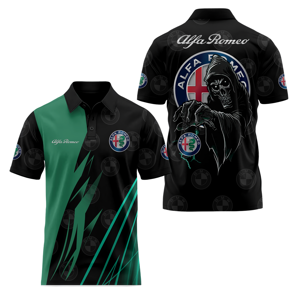 Alfa Romeo Short Sleeve Polo USPL617