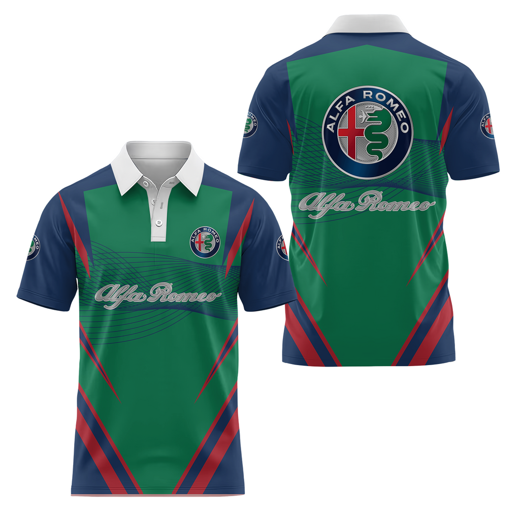 Alfa Romeo Short Sleeve Polo USPL603