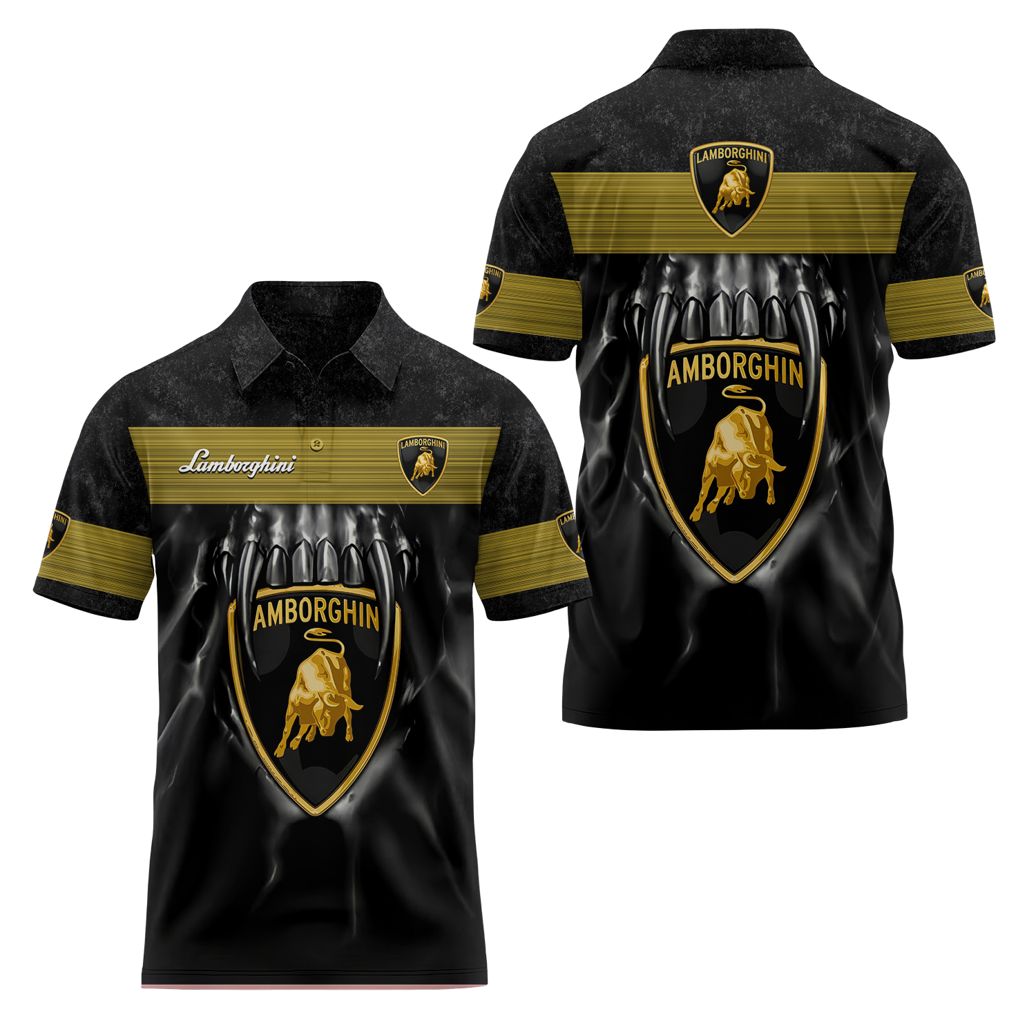 Lamborghini Short Sleeve Polo USPL692