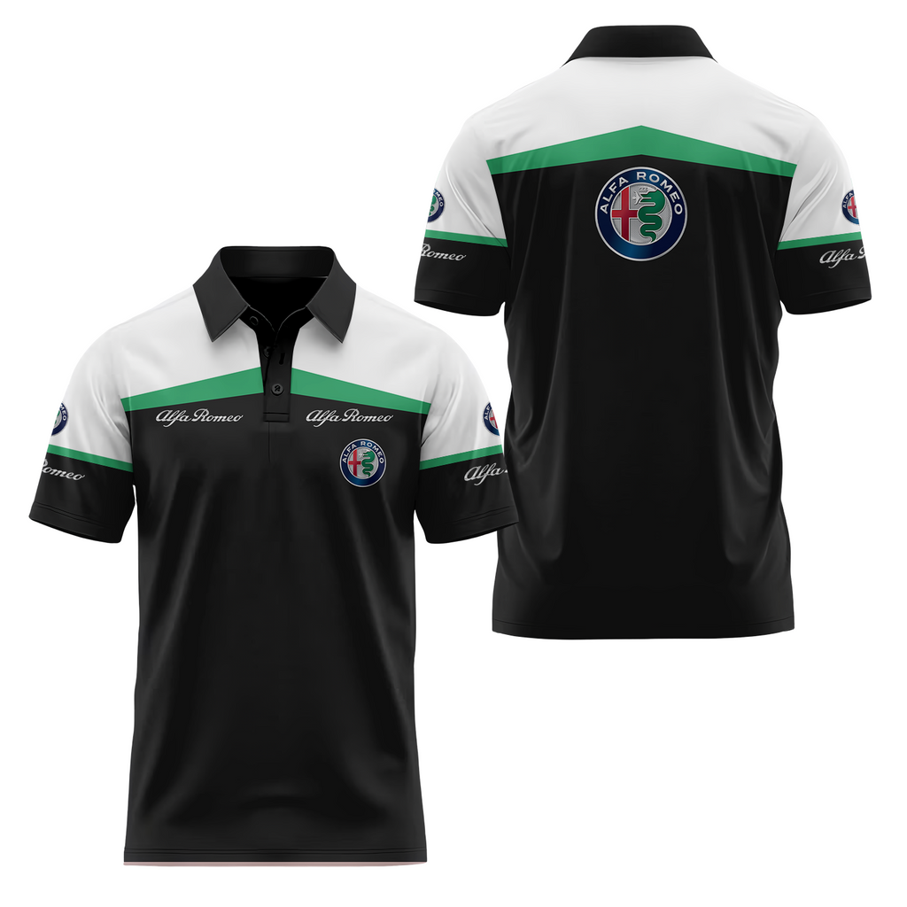 Alfa Romeo Short Sleeve Polo USPL656