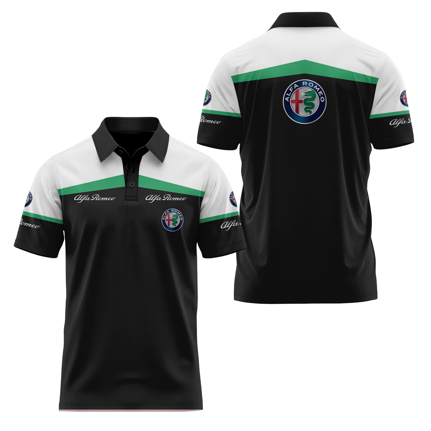 Alfa Romeo Short Sleeve Polo USPL656