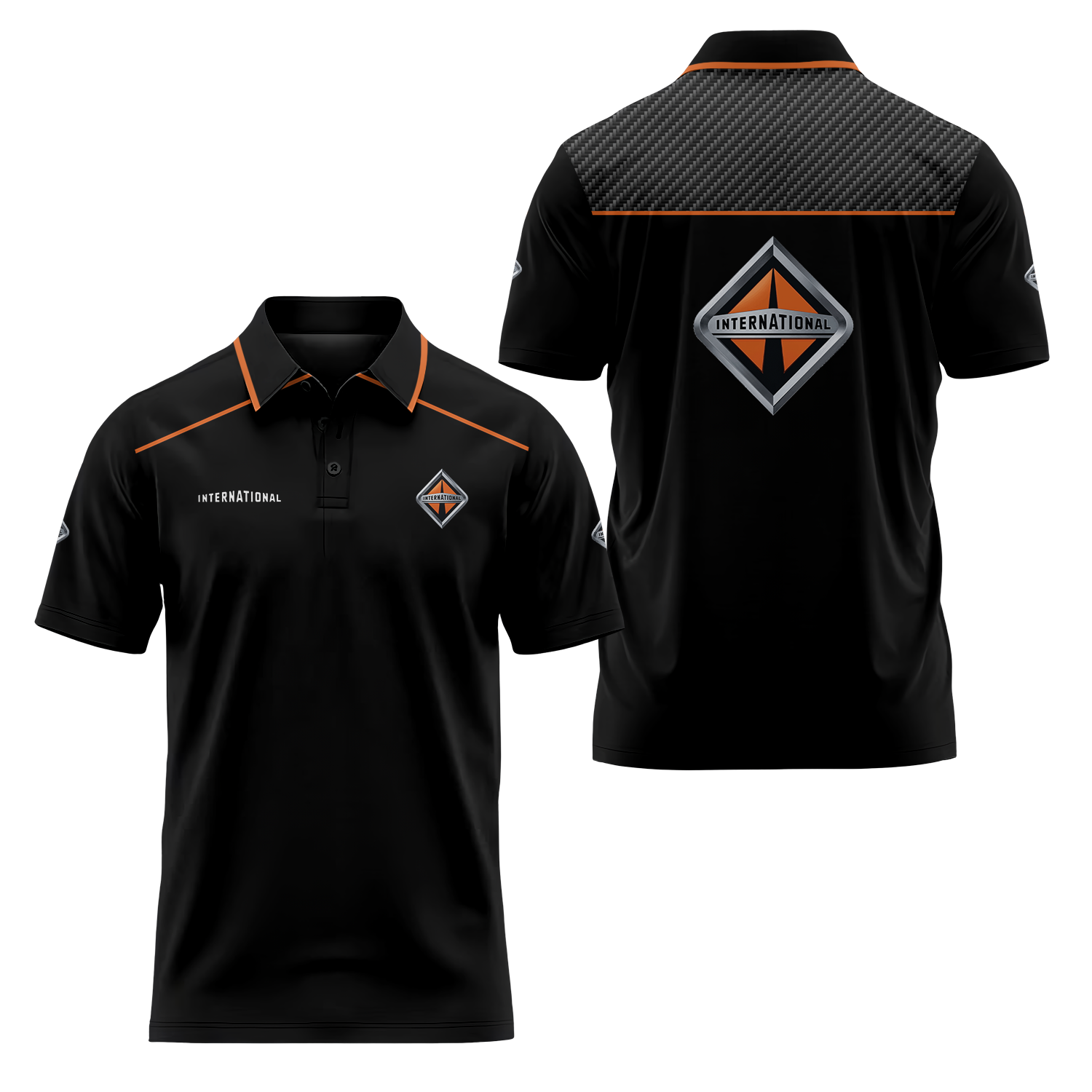 International Trucks Short Sleeve Polo USPL1865