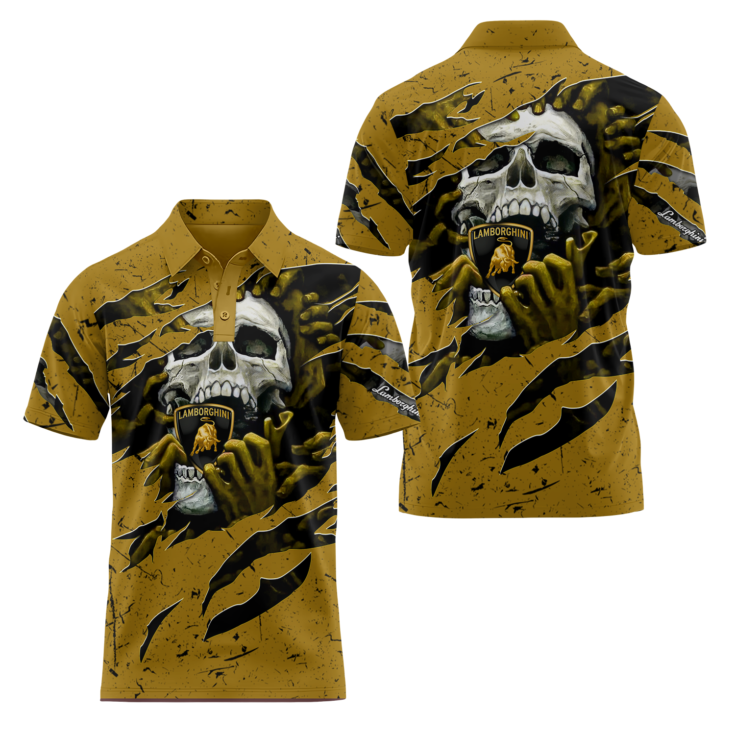 Lamborghini Short Sleeve Polo USPL691