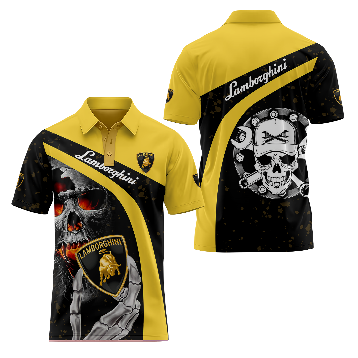 Lamborghini Short Sleeve Polo USPL690