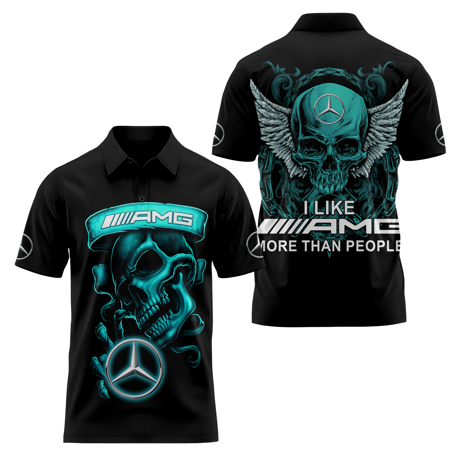 Mercedes Short Sleeve Polo USPL136