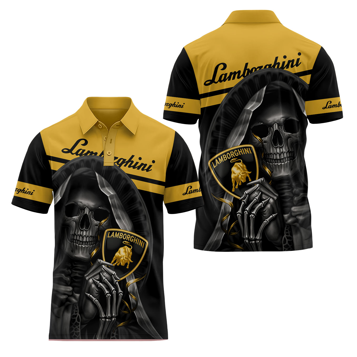 Lamborghini Short Sleeve Polo USPL689