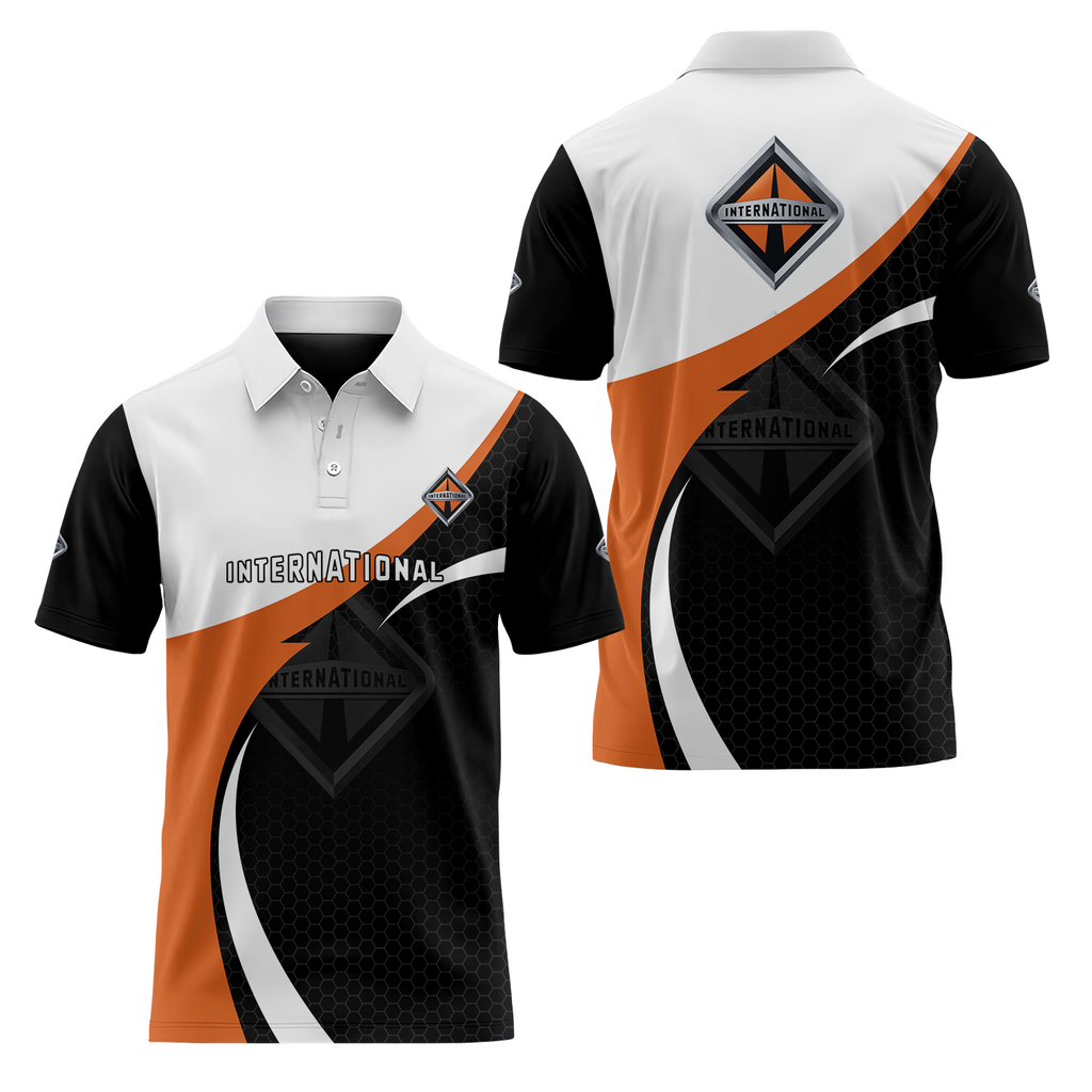 International Trucks Short Sleeve Polo USPL1872