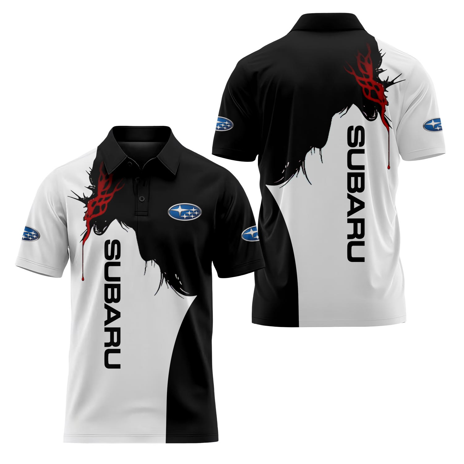 Subaru Short Sleeve Polo USPL968