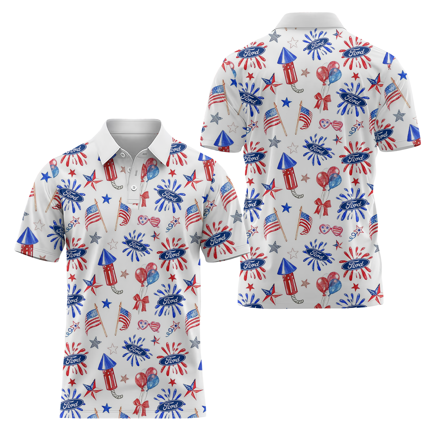 Ford Short Sleeve Polo USPL186