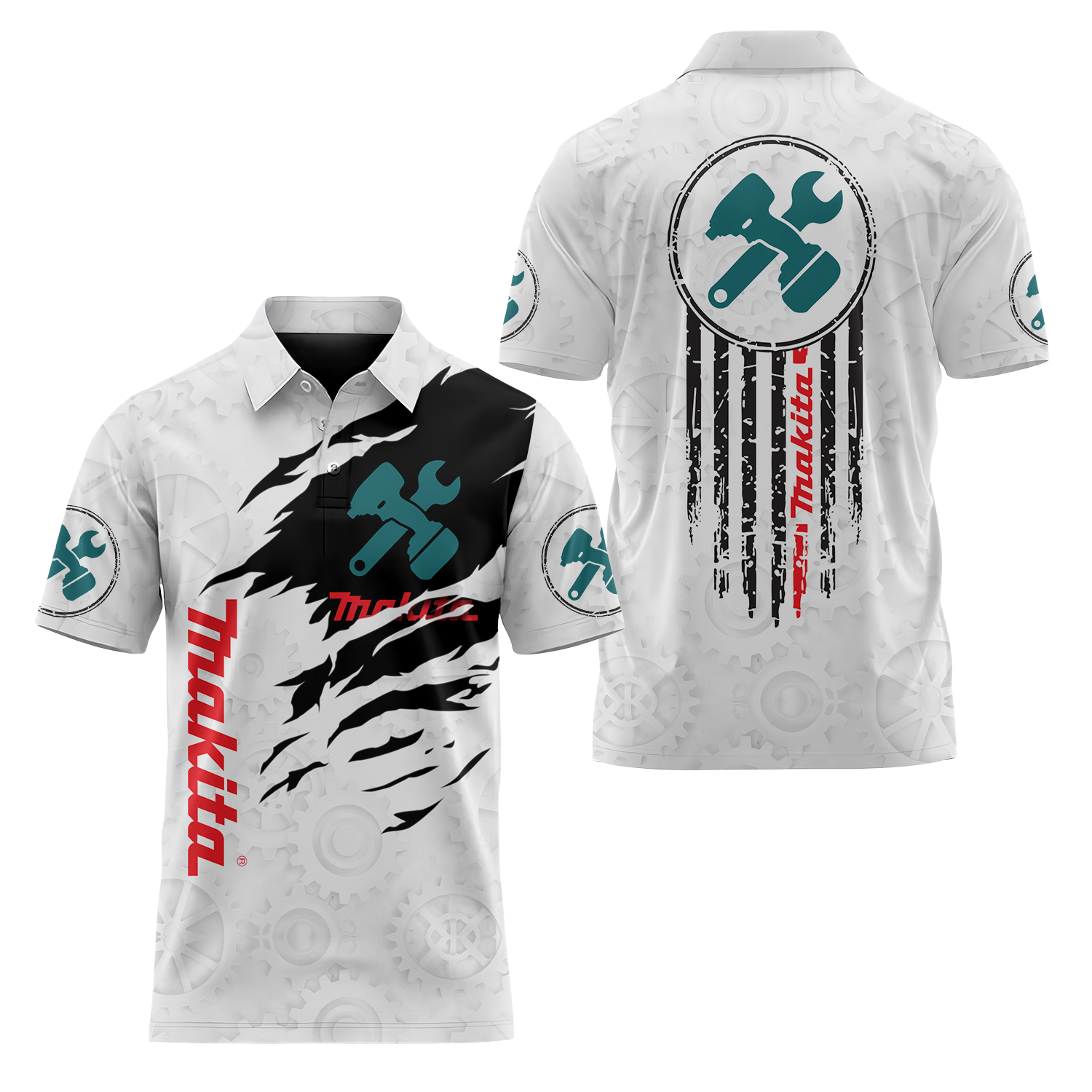 Makita Short Sleeve Polo USPL1391