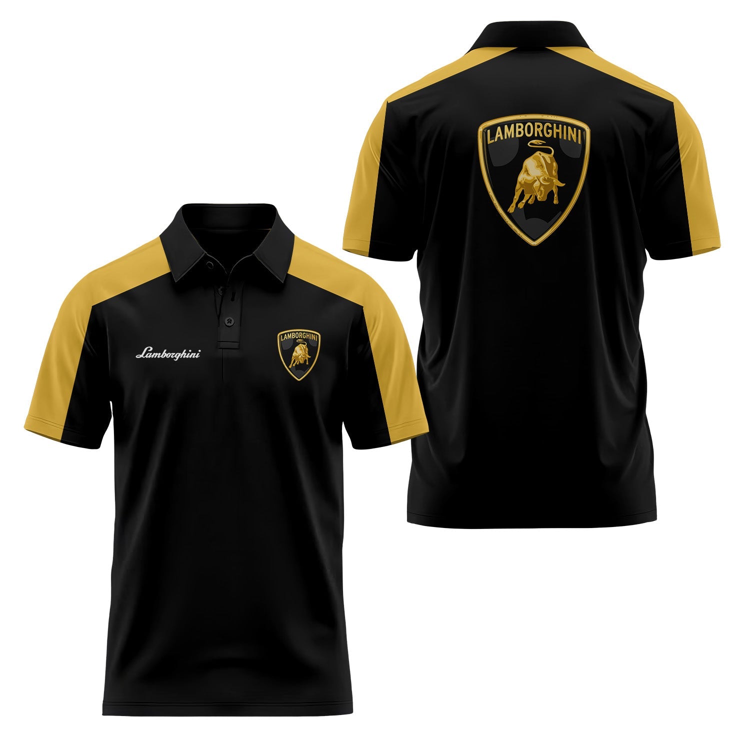 Lamborghini Short Sleeve Polo USPL715