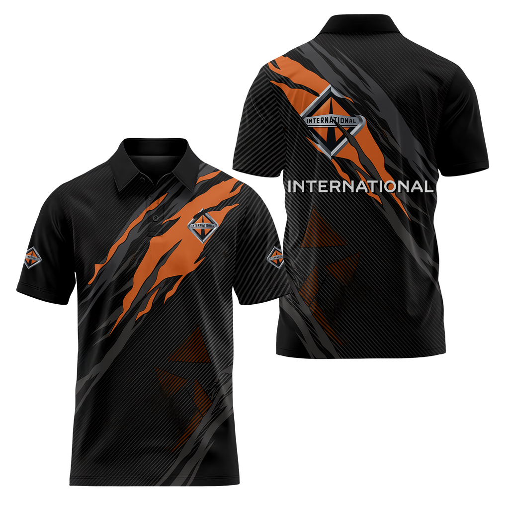 International Trucks Short Sleeve Polo USPL1898