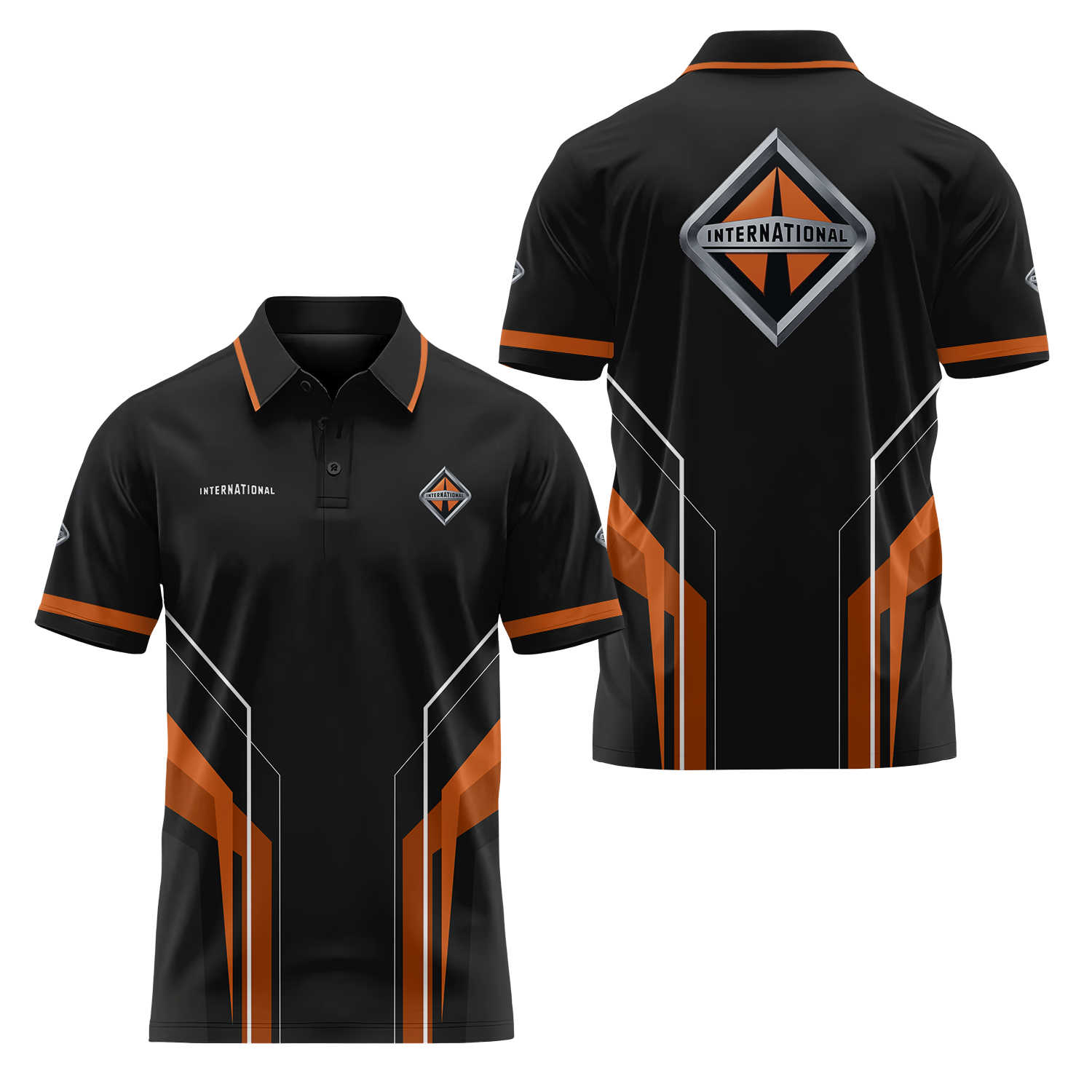 International Trucks Short Sleeve Polo USPL1852