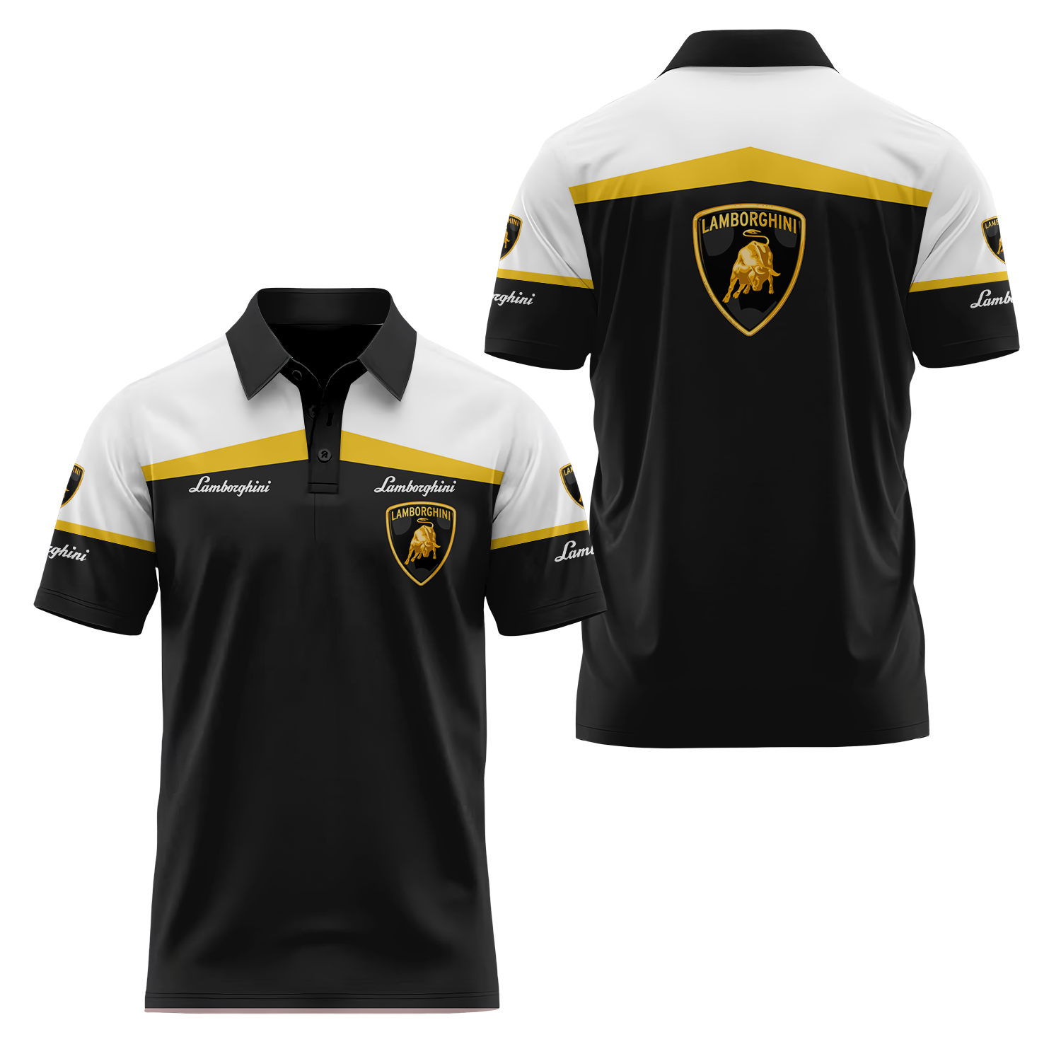 Lamborghini Short Sleeve Polo USPL728